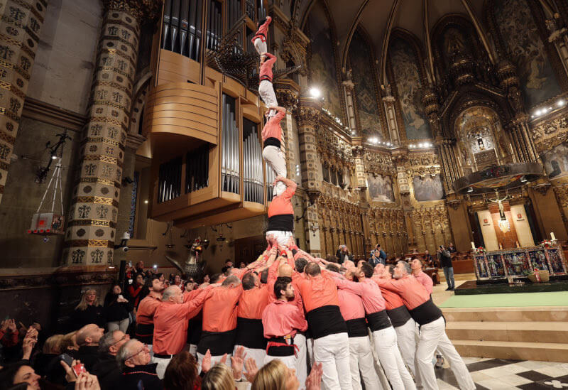 Colla Vella a Montserrat