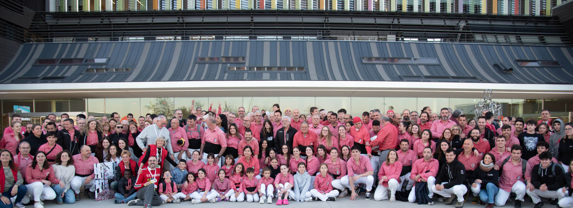 La Colla Vella dels Xiquets de Valls a Sant Joan de Déu