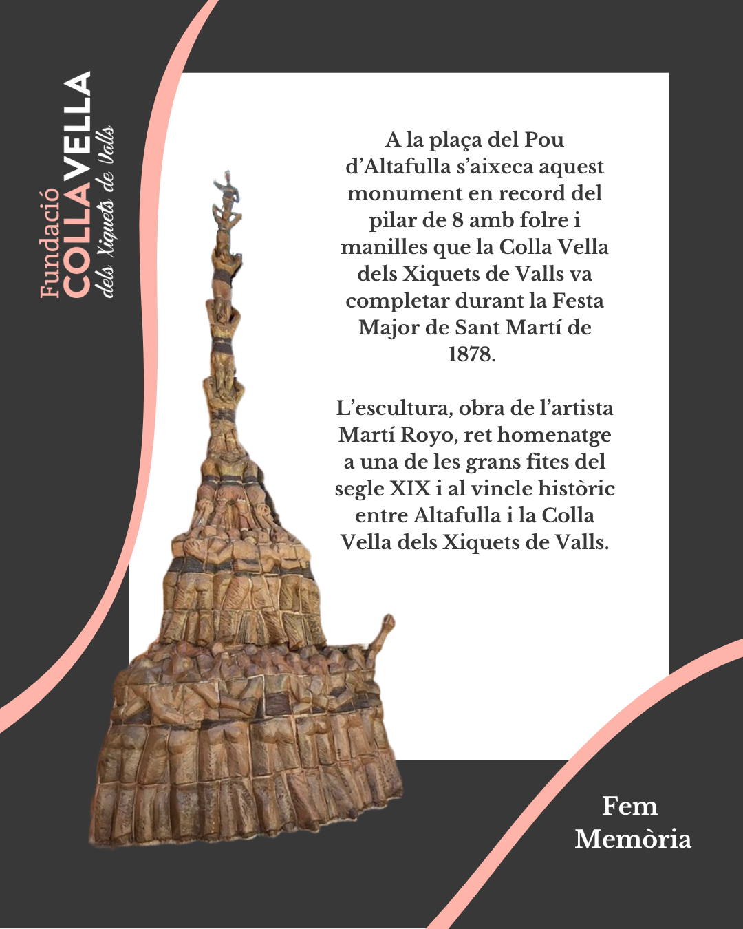 Actualment esteu veient Monument dedicat al pilar de 8 d’Altafulla